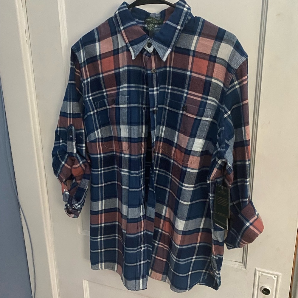NWT 1X Ralph Lauren Flannel